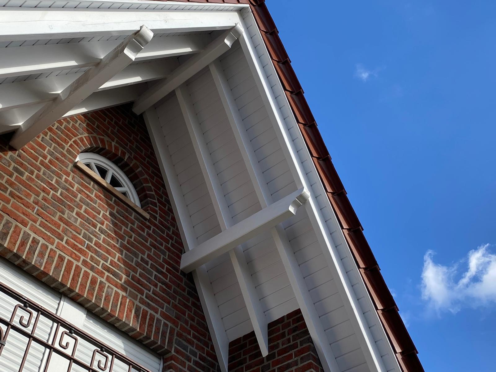 Reinigung von Dach&uuml;berst&auml;nden im Raum Bad Bentheim.